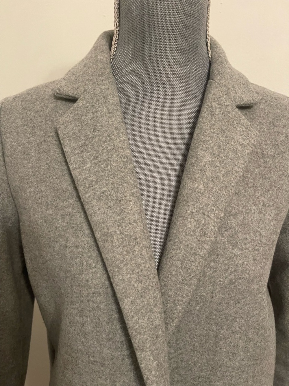 Zara Gray Coat . Size M - Picture 10 of 15